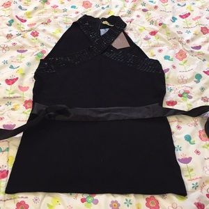 NWT Kaily K dressy sweat tank top, size M